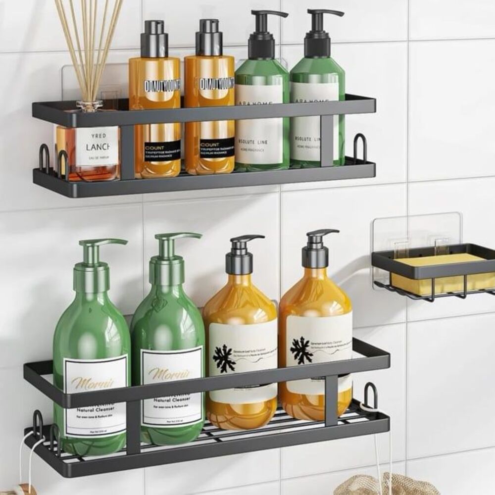 Rust Resistant Hanging Bathroom Caddies